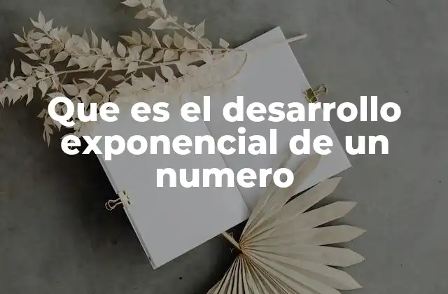 Cómo se representa el crecimiento exponencial en notación matemática
