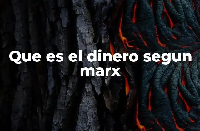 El dinero como mercancía universal