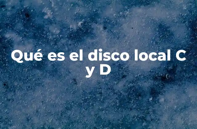 Cómo identificar y gestionar los discos locales en Windows