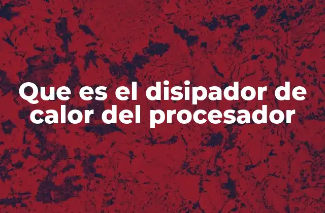 El papel del disipador en la estabilidad del sistema