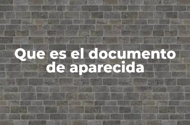 Que es el Documento de Aparecida
