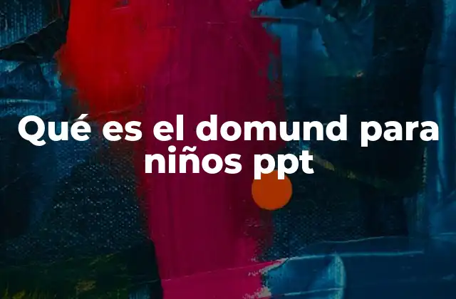Qué es el Domund para Niños Ppt