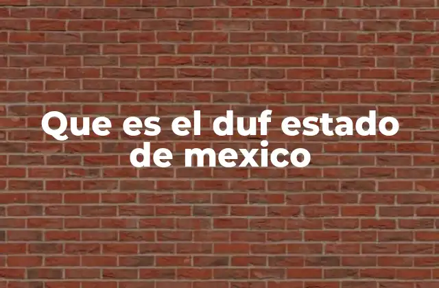 Que es el Duf Estado de Mexico 2 El impacto de las instituciones federales en la educación superior del Estado de México