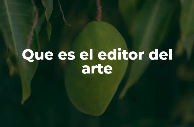 La importancia del editor en el ecosistema artístico