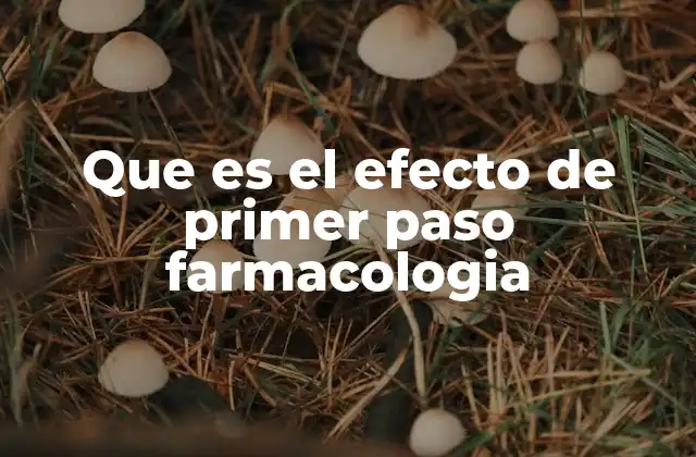 Que es el Efecto de Primer Paso Farmacologia 2 El impacto del efecto de primer paso en la biodisponibilidad