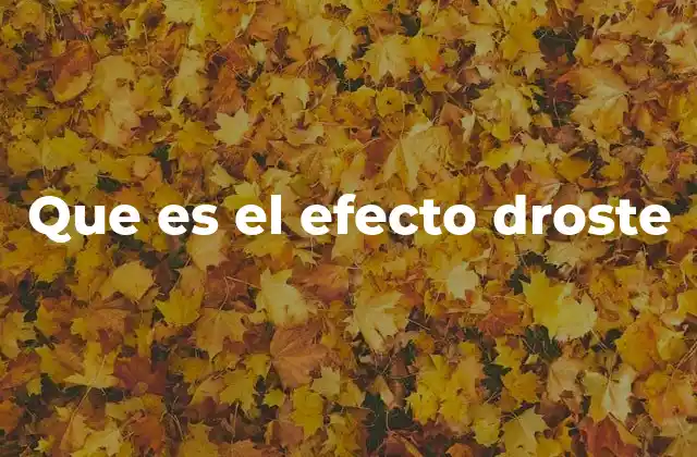 Que es el Efecto Droste 2 El efecto Droste en la cultura popular y la tecnología