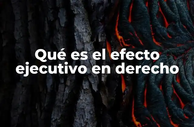 La importancia del efecto ejecutivo en la resolución de conflictos
