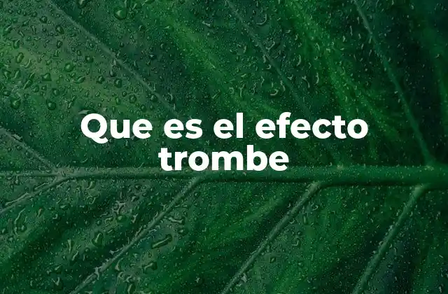 El efecto Trombe y su importancia en la arquitectura sostenible