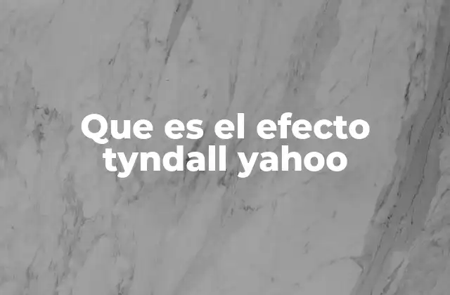 Cómo se manifiesta el efecto Tyndall en la naturaleza