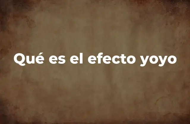 El ciclo repetitivo que no conduce a resultados duraderos