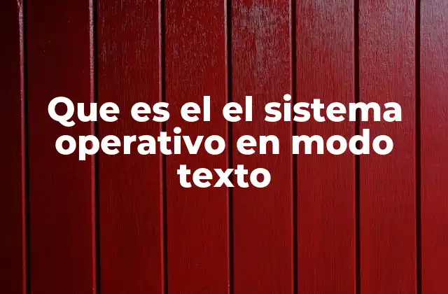 La evolución de la interacción con los sistemas operativos