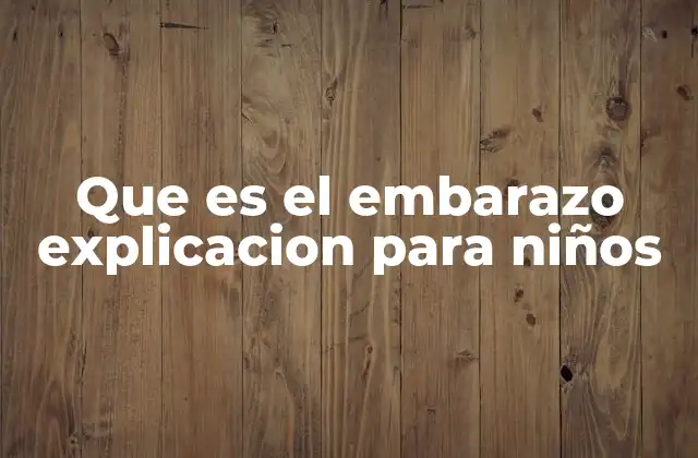 Que es el Embarazo Explicacion para Niños 2 Cómo crece un bebé durante el embarazo