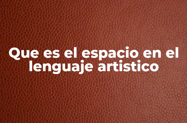 El papel del espacio en la narrativa visual