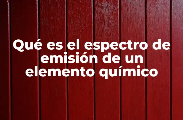 La base física del fenómeno espectral