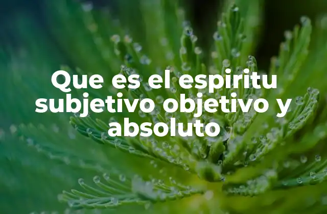 El viaje del espíritu desde lo interior hasta lo universal