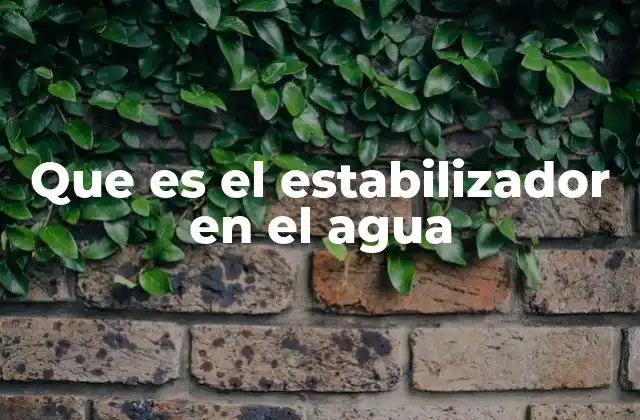 La importancia del equilibrio químico en el agua