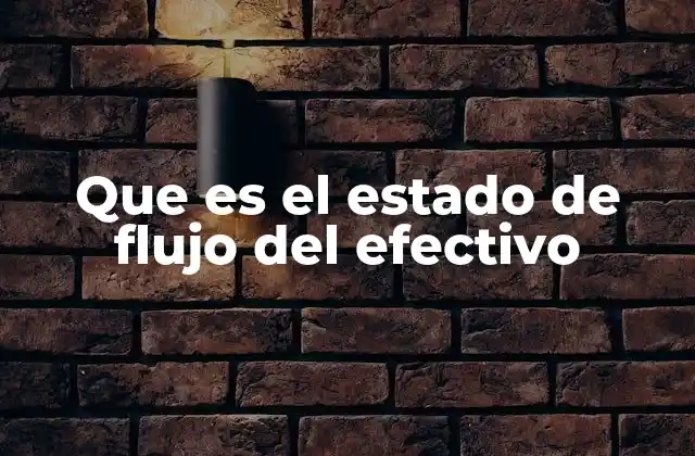 Que es el Estado de Flujo Del Efectivo 2 La importancia de comprender el movimiento de efectivo en una empresa