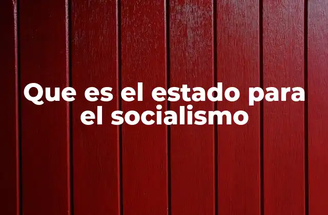 El estado como motor de transformación social