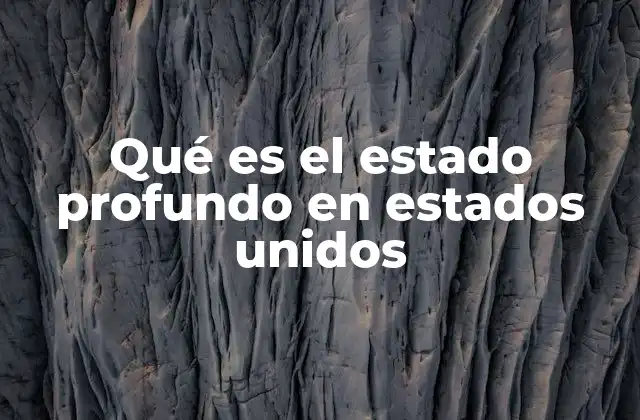 La estructura del poder detrás del gobierno norteamericano