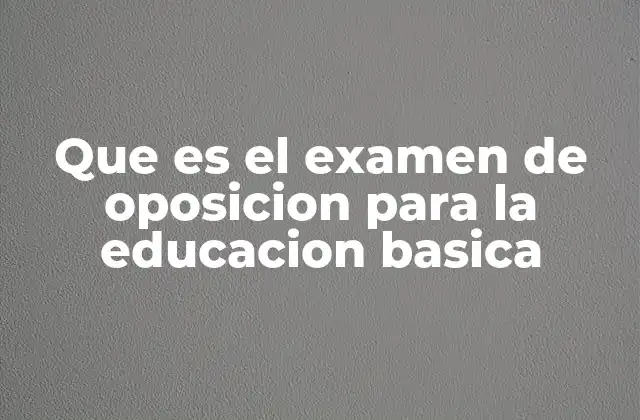 El proceso de selección docente en el sistema público