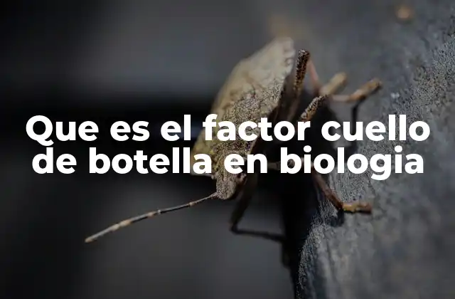 La evolución y los factores que limitan la diversidad genética