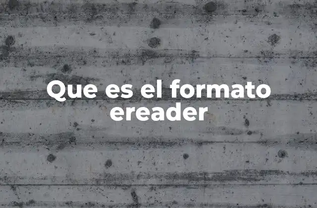 Características del formato eReader que lo diferencian de otros formatos digitales