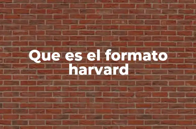 Cómo se diferencia el formato Harvard de otros estilos de citación
