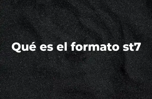 Aplicaciones del ST7 en la industria de pantallas