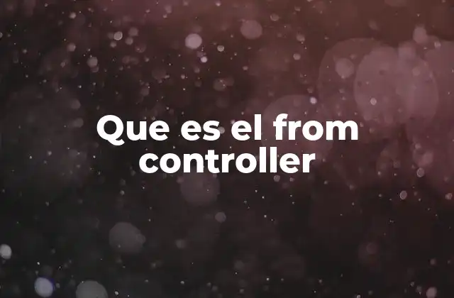 El rol del controlador en la arquitectura MVC