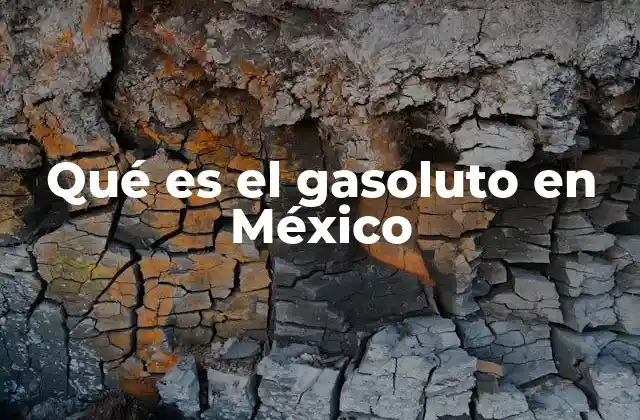 Qué es el Gasoluto en México