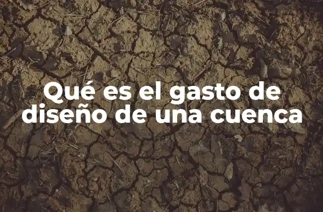 Qué es el Gasto de Diseño de una Cuenca 2 La importancia del gasto de diseño en la planificación urbana