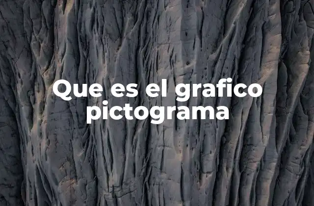 Que es el Grafico Pictograma