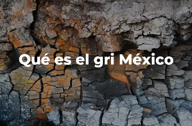 Qué es el Gri México