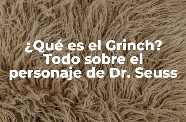 Orígenes del Grinch