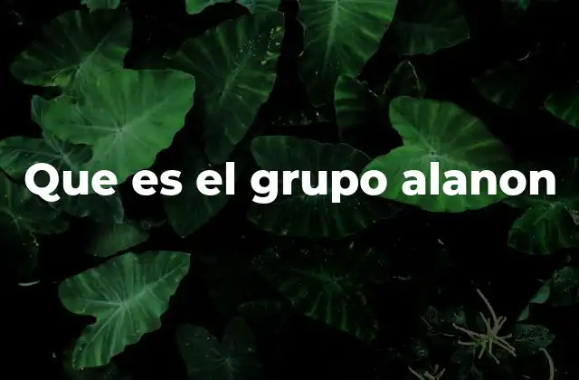 Que es el Grupo Alanon