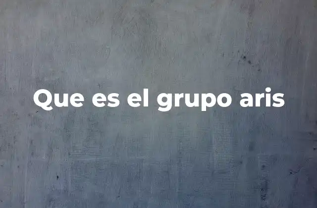 El rol del Grupo ARIS en la economía industrial