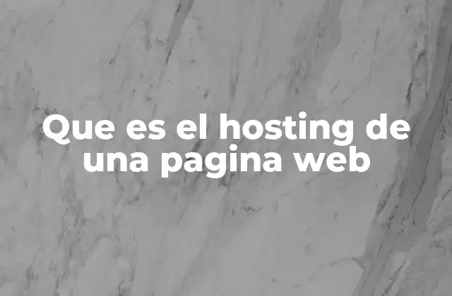 Cómo el hosting afecta el rendimiento de una página web