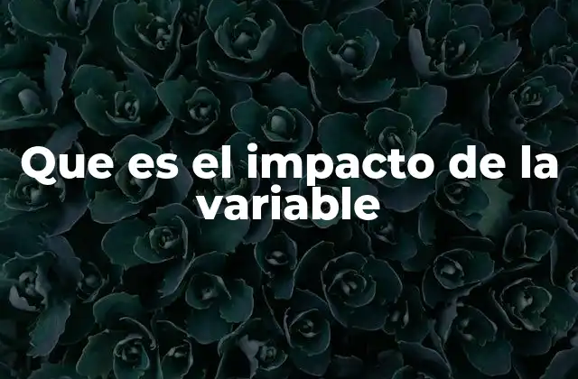 La relevancia de entender el peso de los factores en un sistema