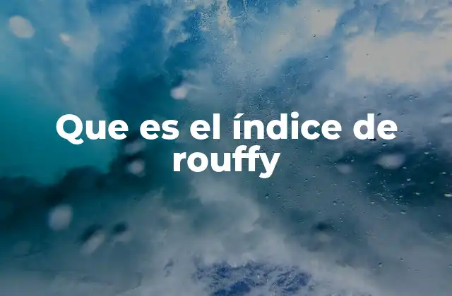 Aplicaciones del índice de Rouffy en el análisis de datos