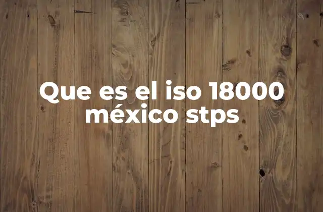 Que es el Iso 18000 México Stps 2 La importancia de la seguridad en el trabajo en el sector empresarial mexicano