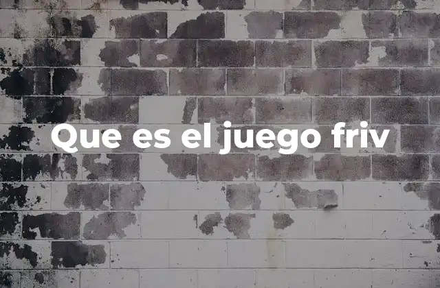 Que es el Juego Friv
