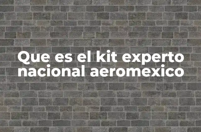 El rol del kit en la seguridad aérea