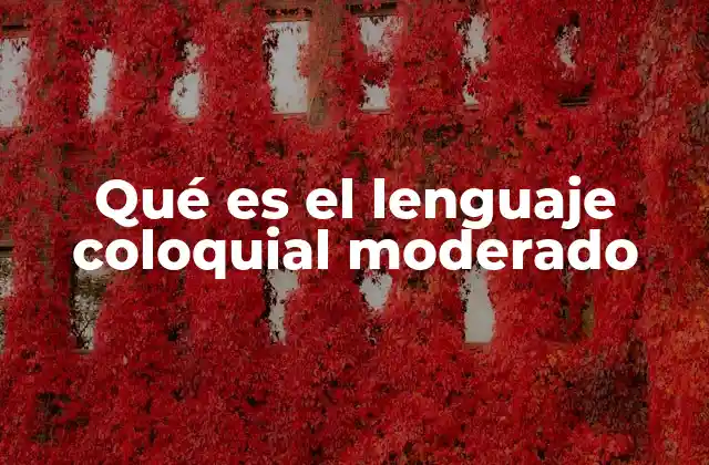 La importancia del lenguaje coloquial en la comunicación moderna