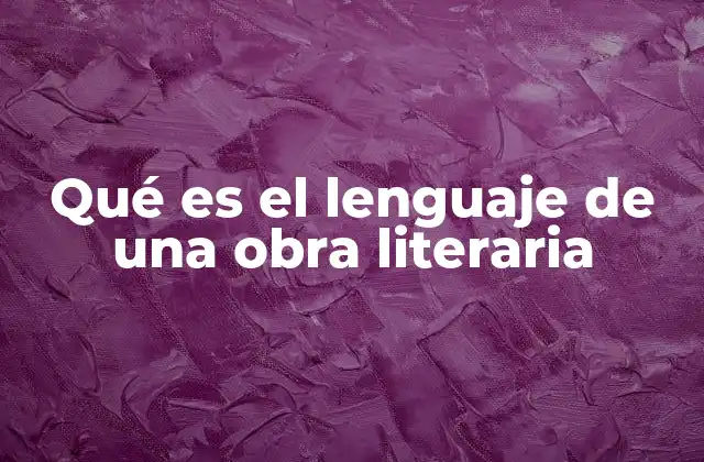 La expresión creativa en la literatura