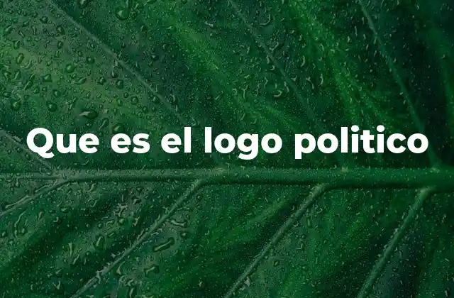 Que es el Logo Politico