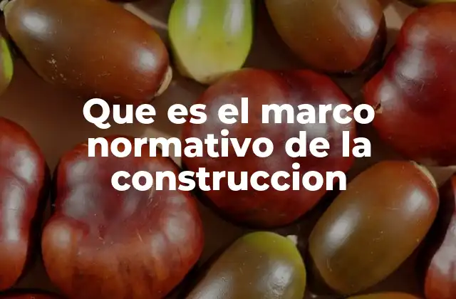 Que es el Marco Normativo de la Construccion 2 La importancia de un marco jurídico en el desarrollo de obras