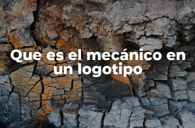 Que es el Mecánico en un Logotipo
