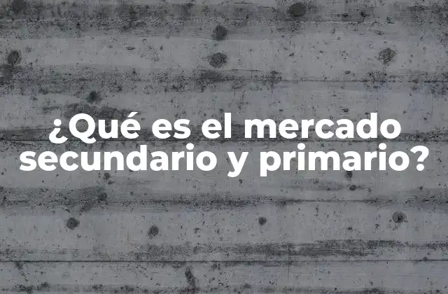 La diferencia fundamental entre ambos mercados
