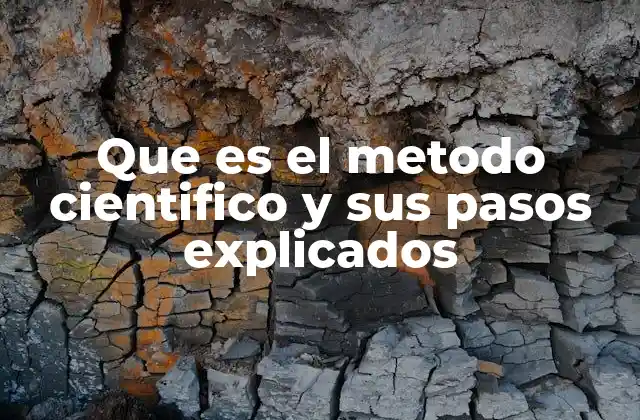 Que es el Metodo Cientifico y Sus Pasos Explicados