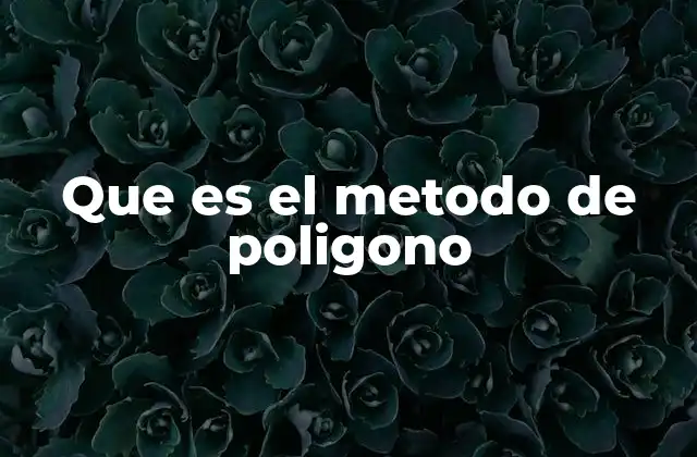 Que es el Metodo de Poligono 2 Aplicaciones del método de polígono en la física
